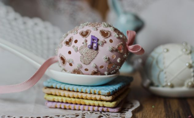 Easter cookies and decorative eggs - Kostenloses image #187531