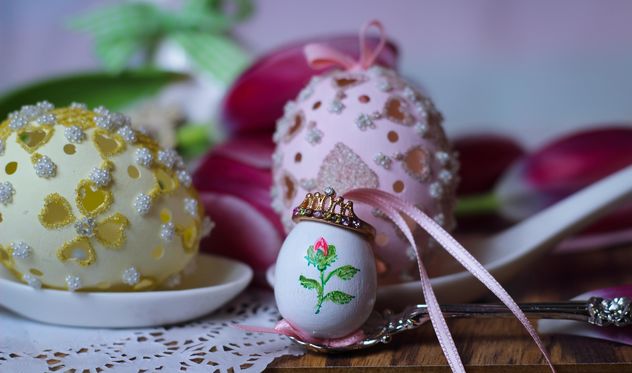 Easter cookies and decorative eggs - бесплатный image #187591