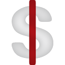 Dollar Currency Sign - icon #189951 gratis