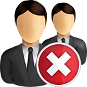 Business Users Delete - Free icon #190801