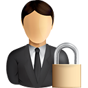 Business User Lock - Free icon #191021