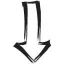 Down Arrow - Kostenloses icon #191921