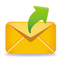 Yellow Mail Send - Kostenloses icon #193241