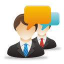 Business Users Comments - Free icon #193261