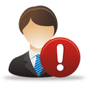 Business User Warning - Kostenloses icon #193271