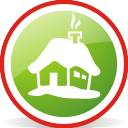 Snow House Rounded - Free icon #197071