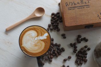 Coffee latte art - Kostenloses image #197851