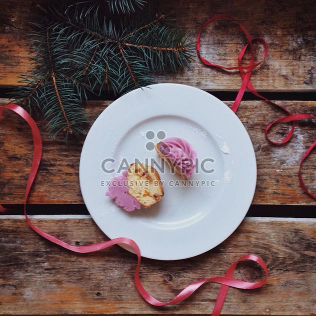 christmas cupcake - бесплатный image #198441