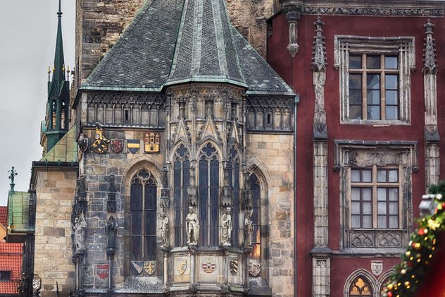 Famous old architecture in in Czech capital Prague - image #198661 gratis