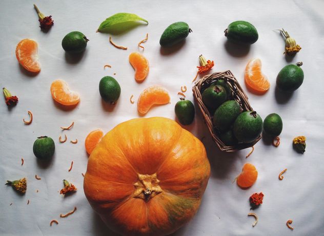 Autumn harvest, Vegetables and fruits - image #198741 gratis