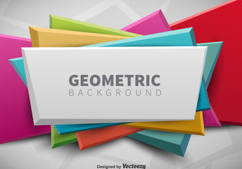 Geometric Banner - vector gratuit #199221 