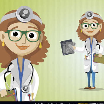 Free Vector Doctor Character - Free vector #202331