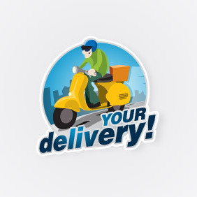 Delivery Logo - vector gratuit #203041 