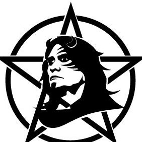 Anarchist Face And Sign Vector - Free vector #203431