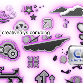 Creative Logo Design Symbols - Free vector #204851