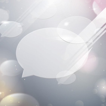 Speaking Bubbles - Free vector #206001