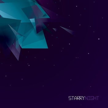 Starry Night - vector #206571 gratis