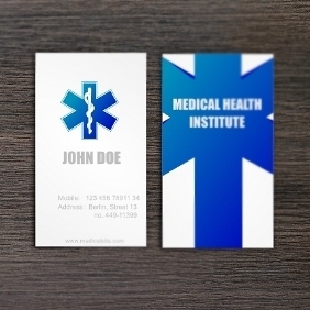 Healthcare Business Card - vector gratuit #206811 