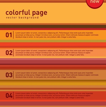Colorful Page - vector gratuit #210411 
