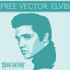 Elvis Presley - vector gratuit #210451 