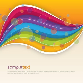 Colorful Design - Free vector #210621