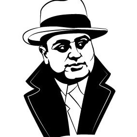 Al Capone Vector Image - Kostenloses vector #211491