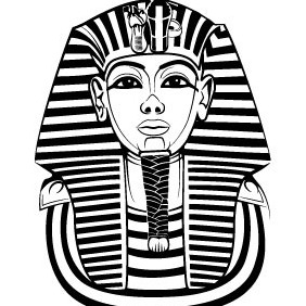 Tutankhamun Vector Image - vector gratuit #211881 