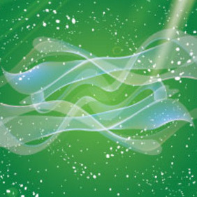 Green Dream In Green Background Free Vector - Free vector #213231