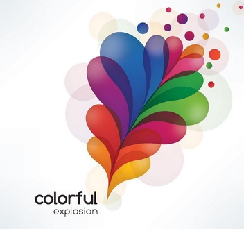 Colorful Explosion - Free vector #213371