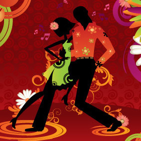 Salsa Dancing - бесплатный vector #213511
