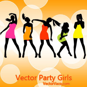 Party Girls - Free vector #216301