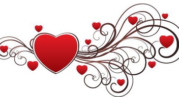 Valentine Heart - Kostenloses vector #217411