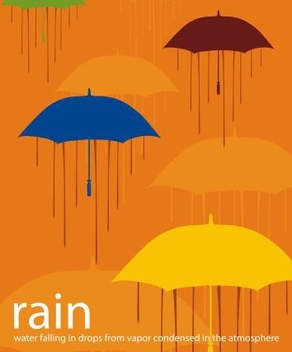 Rain - vector #217791 gratis