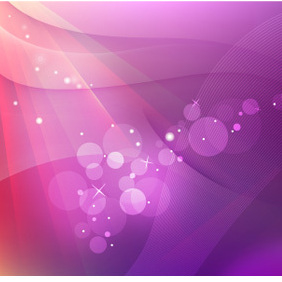 Pink Abstract Wave Background - бесплатный vector #219641