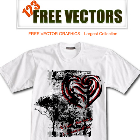 T-Shirt Vector - vector gratuit #222801 
