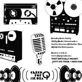 Recording Vector Pack - Free vector #223361