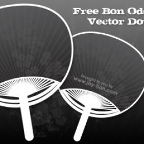 Bon Odori Fan - Free vector #223871