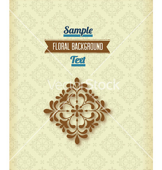 Free floral background vector - Kostenloses vector #224981