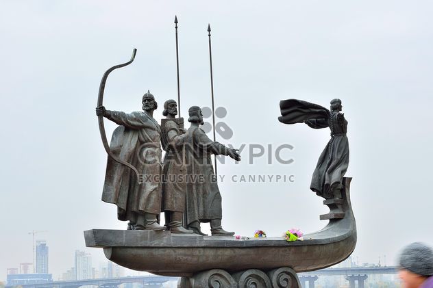 Monument to founders of Kiev - Free image #229471