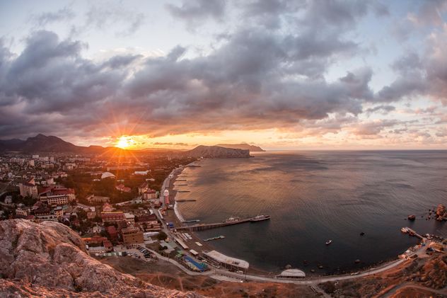 Sunset on Crimea seaside - Kostenloses image #271771