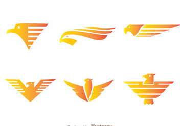 Fly Hawk Logo Vectors - Kostenloses vector #272411