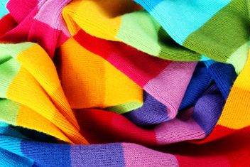 #warm #warmua scarf wool multicolored bright cozy - image #272621 gratis