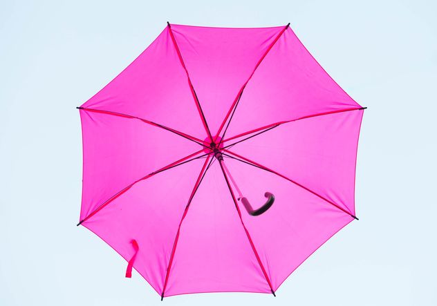 Pink umbrella hanging - image gratuit #273071 