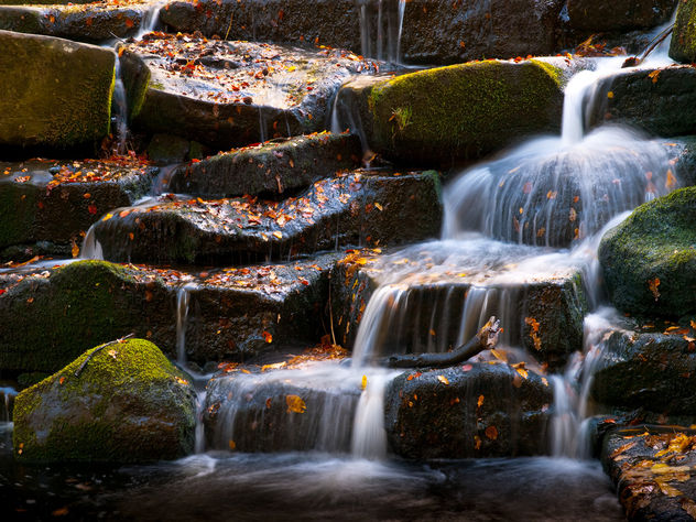 Waterfall at Virginia Water - бесплатный image #280611