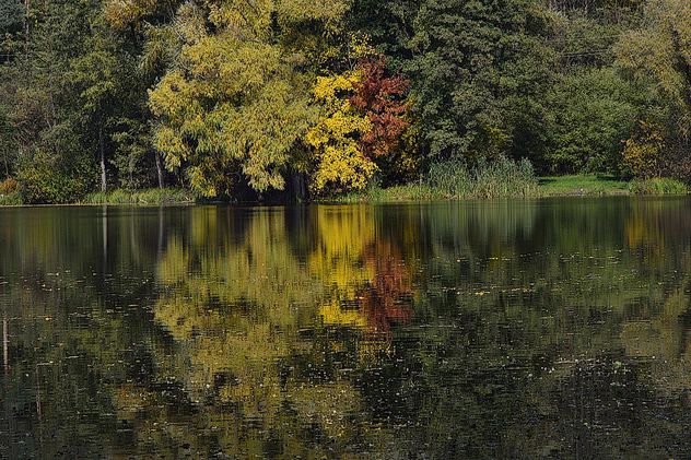 Autumn lake - image #280941 gratis
