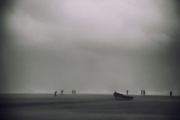 Typhoon Day | Chennai Marina Beach - Free image #287121