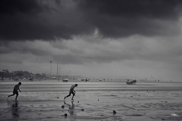 Against the wind | Chennai Marina Beach - Free image #287141