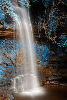 Glencar Falls - HDR - Free image #289491
