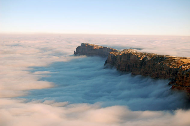 Grand Canyon National Park Cloud Inversion from Desert View: November 29, 2013 photo 0812 - image gratuit #290331 