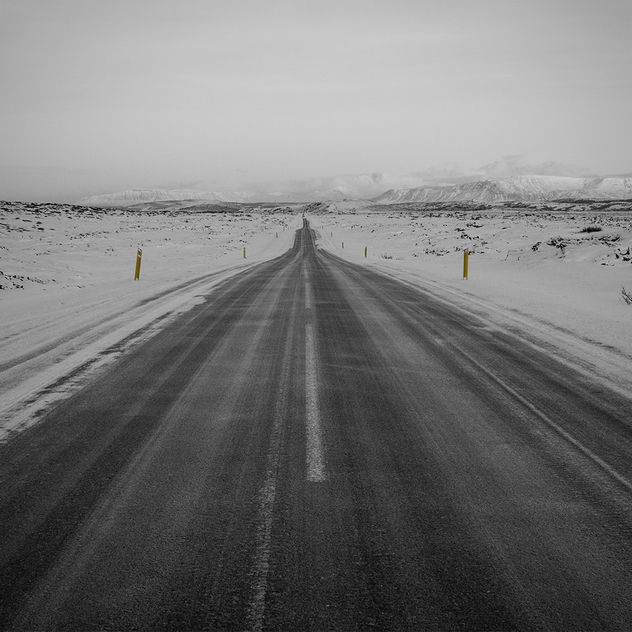 Country Road to Reykjavik - Kostenloses image #290711